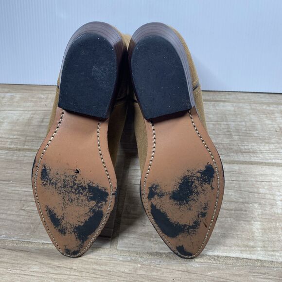 Vitorio Ricci Cowboy Boots Men’s Size 7M Suede Leather Made in Mexico Western - Picture 5 of 11